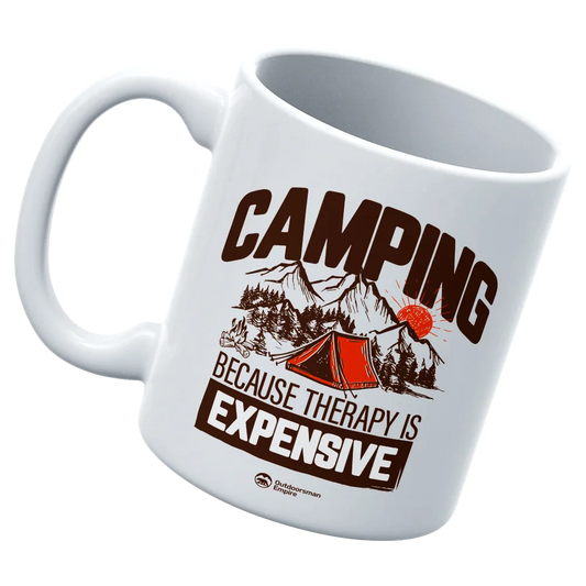 Camping No Expensive 11oz Mug